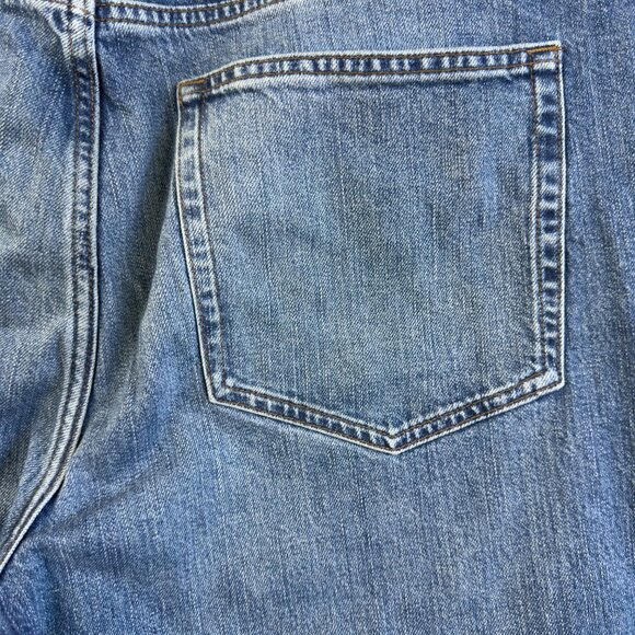 J.Crew Flex Men’s Straight Leg Jeans W36 L30 Blue Classic Fit Stretch Denim Pant - Picture 5 of 13